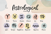 Astrological Symbols, a Symbol Font by KLUGE+CO (Thumbnail 1 of 2)