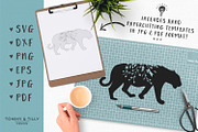 Tiger Silhouette - SVG & Clipart, an Object Graphic by Tommy & Tilly Design (Thumbnail 4 of 4)