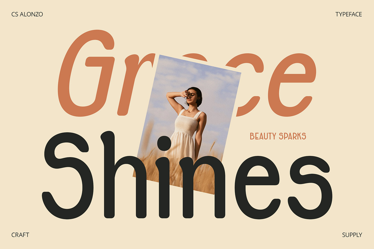 CS Alonzo – Cute Font, a Sans Serif Font by Craft Supply Co. (Photo 2 of 8)