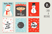 Christmas hand made celebration PACK, a Card Template by Cienpies Design (Thumbnail 3 of 8)