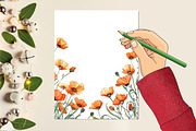 Corn Poppy Flower Bloom Clipart, an Illustration by Rose Art (Thumbnail 5 of 6)
