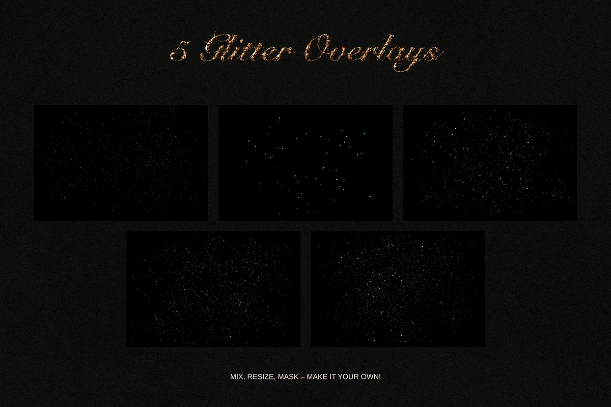 Realistic Glitter Text & Logo Effect, a Layer Style Add-On by Wildfield Studio (Photo 9 of 9)