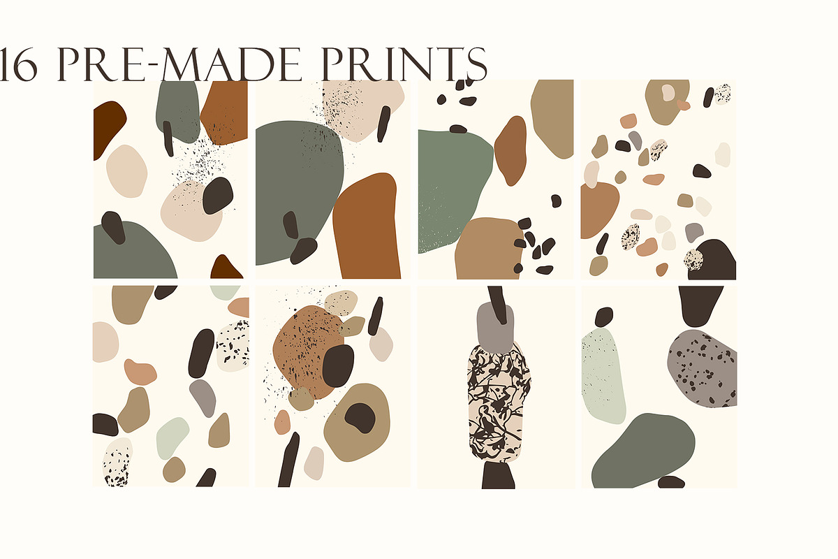 ROCK Abstract Collection, a Texture Illustration by Katerina Osa (Photo 4 of 9)