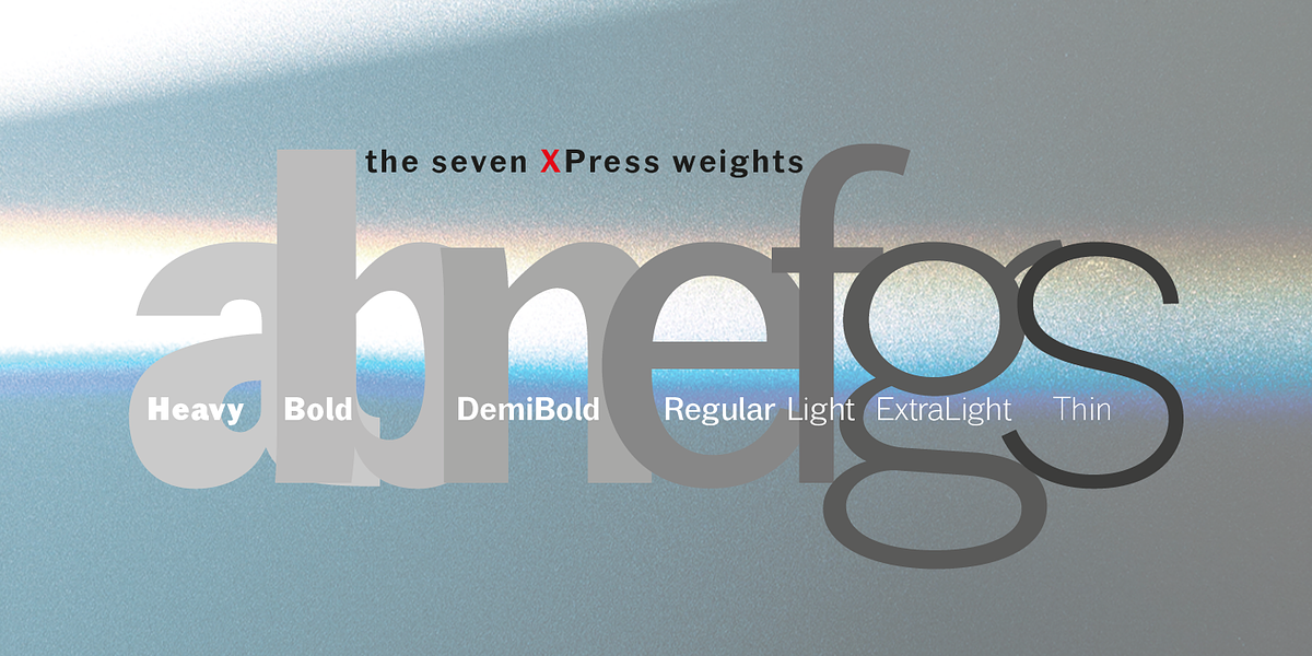 XPress, a Sans Serif Font by Wiescher-Design (Photo 5 of 6)