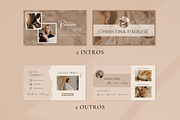 Brown YouTube Branding Kit, a Social Media Template by ShopRShop (Thumbnail 4 of 7)