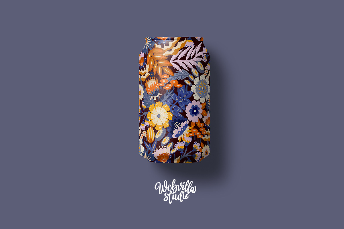 Bloom Vibes Pattern, a Pattern Graphic by Bloomart Studio | Creative Market