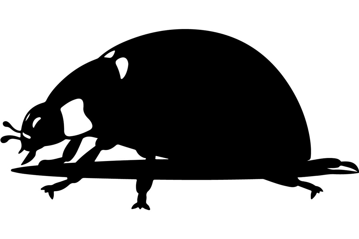 20 Ladybug Silhouette Mega, an Object Graphic by Designer_Momina (Photo 19 of 20)