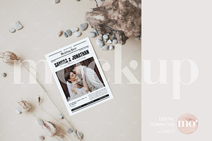 A4 Stationery Mockup, a Product Mockup by MoMockups