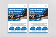 Tech Time - Technology Flyer, a Flyer Template by PenciGraphics (Thumbnail 1 of 2)