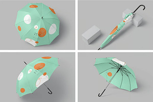Umbrella Mockups, a Product Mockup by megostudi0