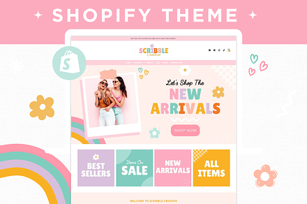 Colorful Shopify Theme Template