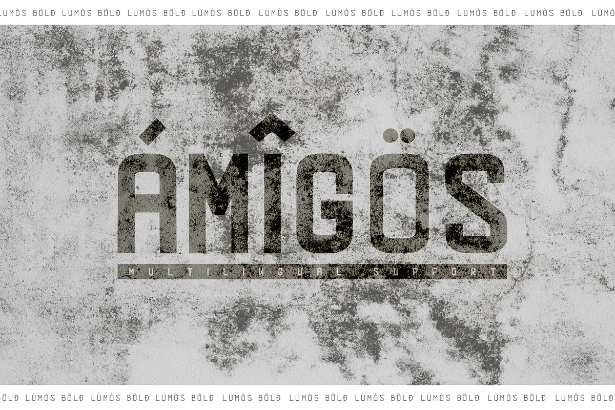 LUMOS - A Consistent Font Family preview 6