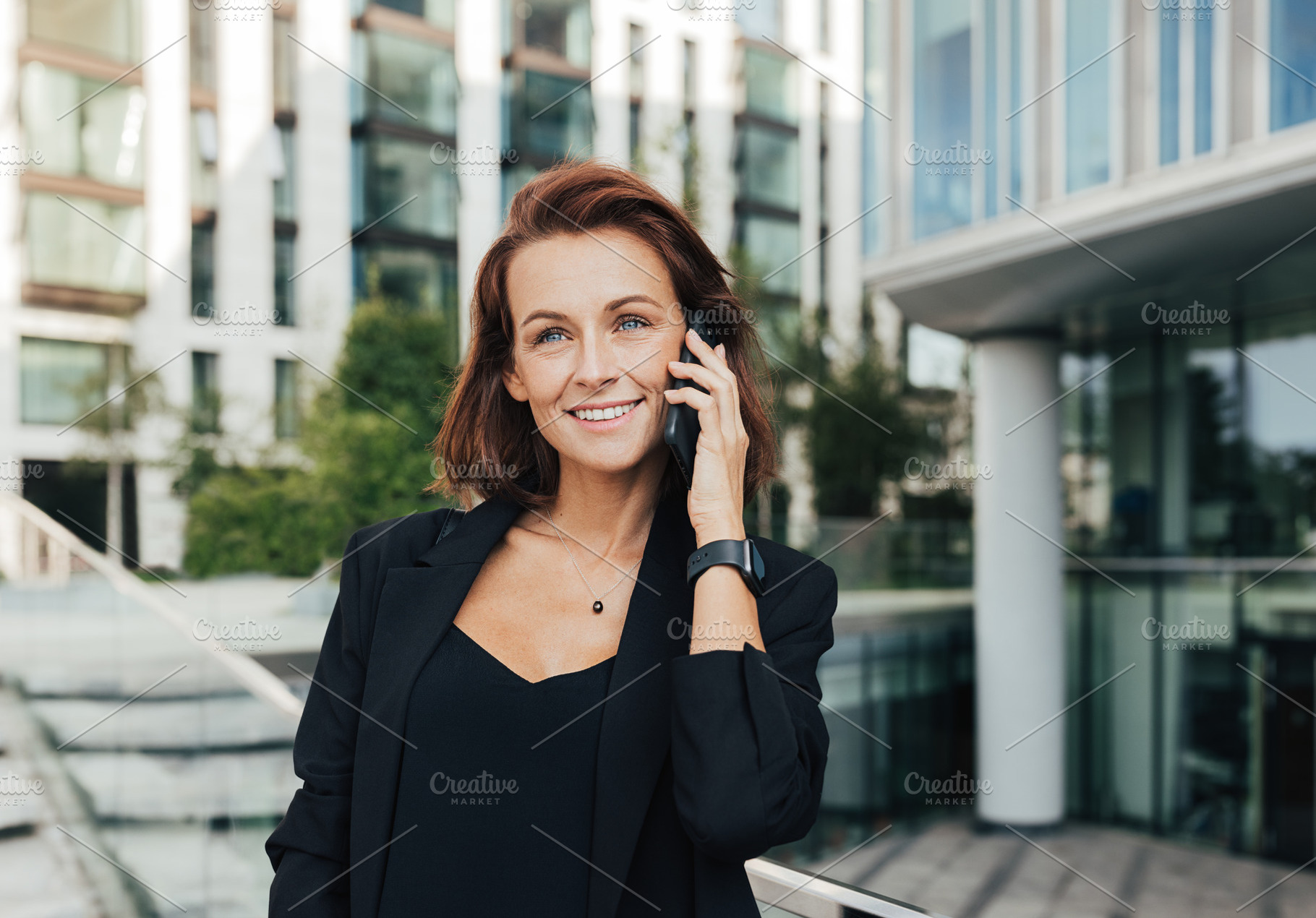 Portrait of a smiling female, a Business Photo by Artem Varnitsin