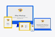 Clay Responsive Devices Mockups, an iPhone Mockup by Mockupdaddy (Thumbnail 40 of 53)