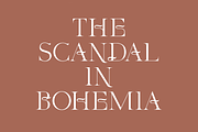Monsieur. Chic serif font, a Serif Font by LostandFoundry (Thumbnail 2 of 7)