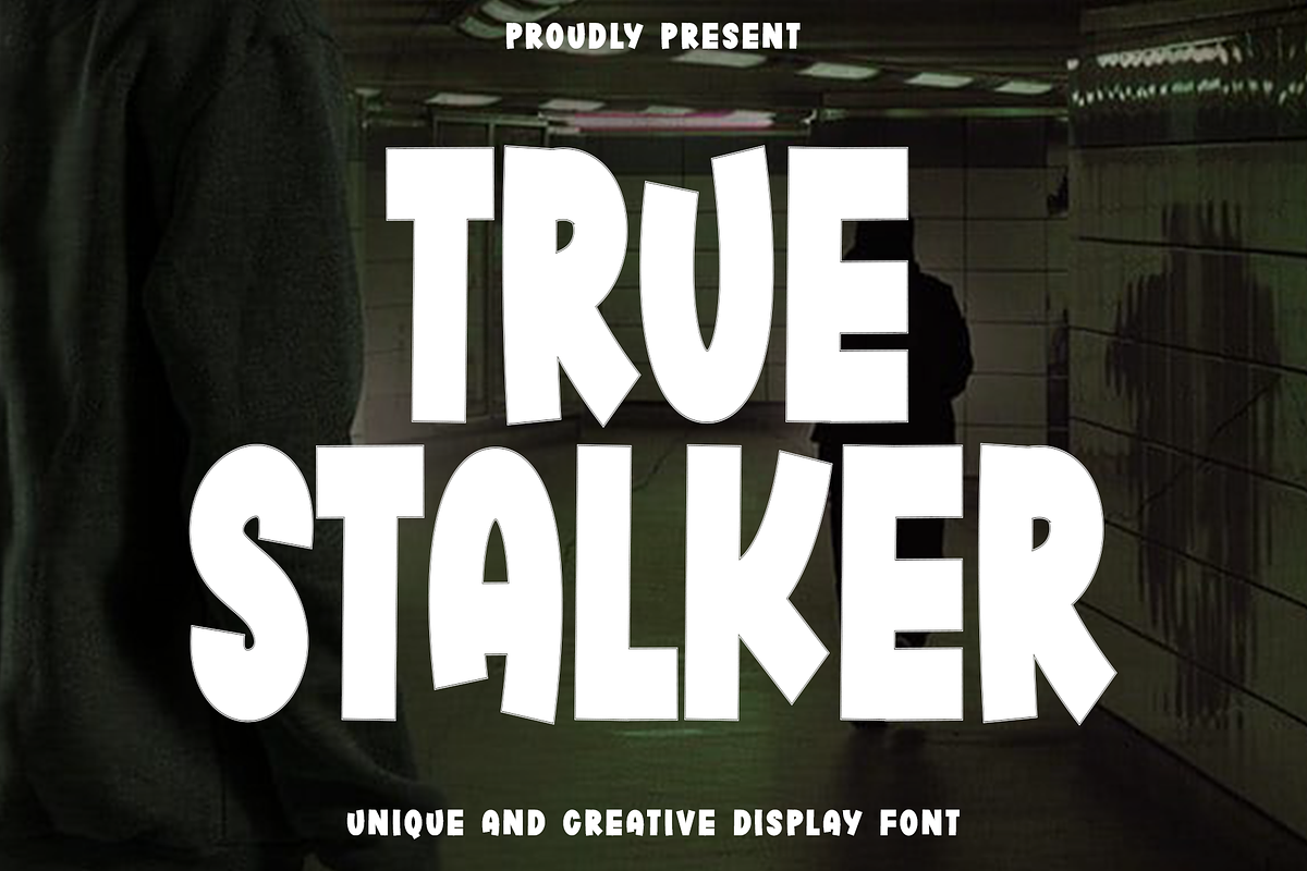 True Stalker, a Script Font by FreshTypeINK (Photo 1 of 8)