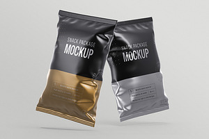 Snack Package Mockup