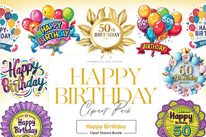 Happy Birthday Clipart, Birthday PNG