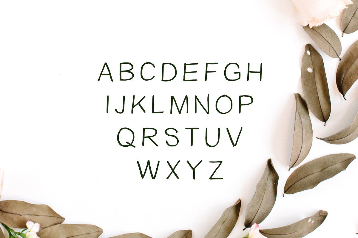 Damean Handmade Duo Font preview 4