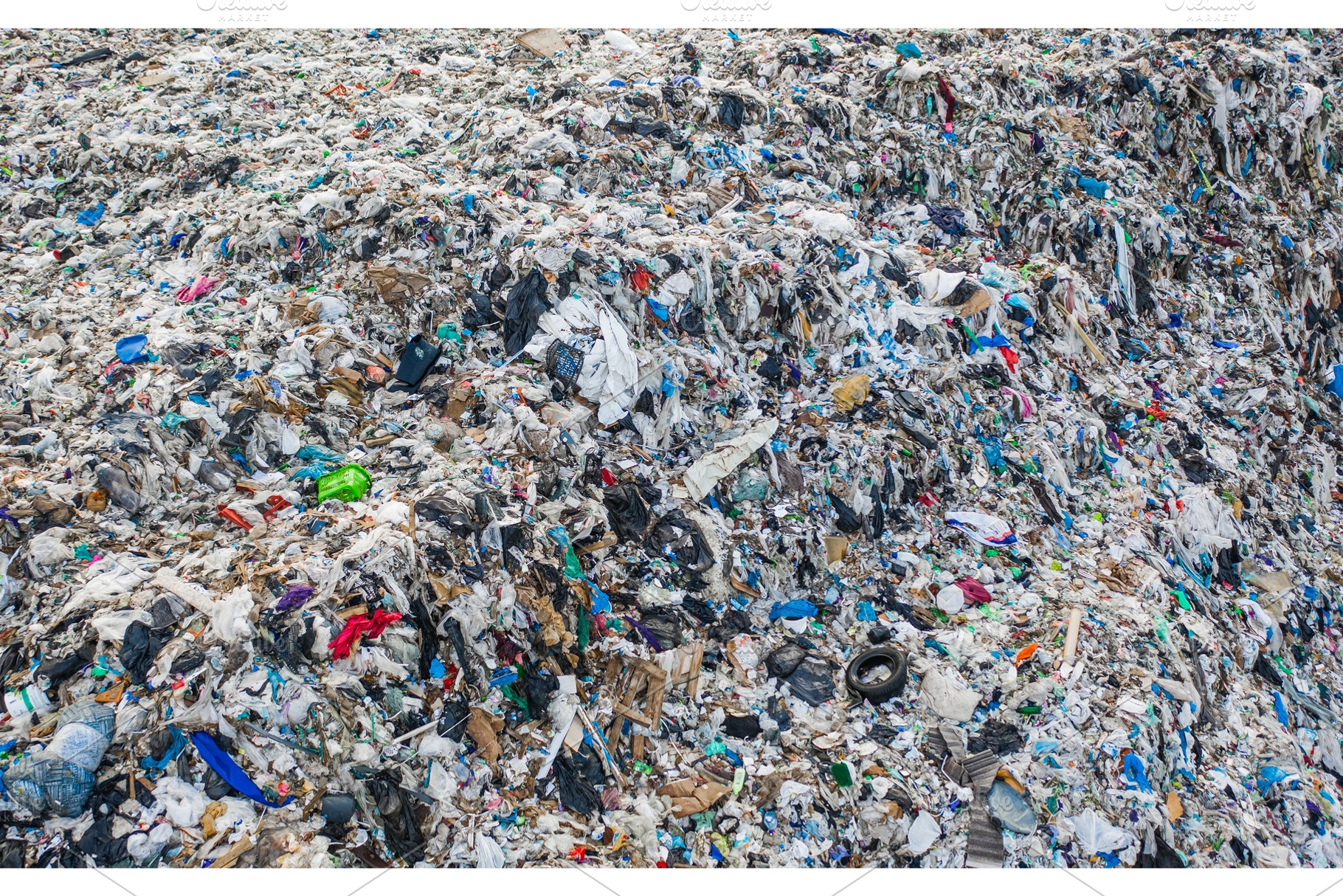 dump of household waste, a Food & Drink Photo by a_medvedkov