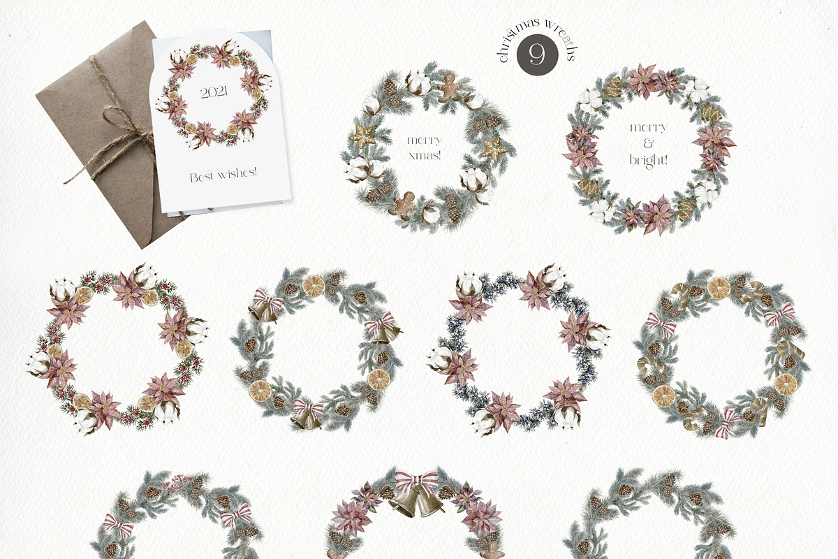 Сool CHRISTMAS Bundle., a Seasonal Illustration by Designwork (Photo 38 of 73)
