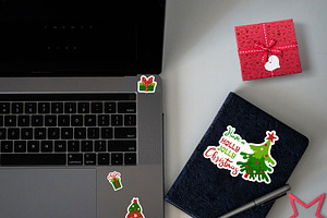 Christmas Stickers.