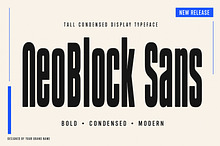 NeoBlock Sans – Bold Display Font