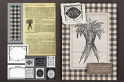 Buni's Heirloom Cookbook Collage Kit, an Object Graphic by Moon Starer Studio (Thumbnail 10 of 10)