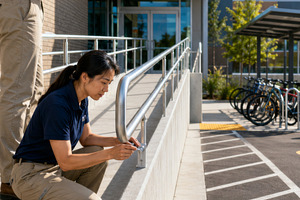 Education infrastructure inspection, a Photo by Dvoevnore photos