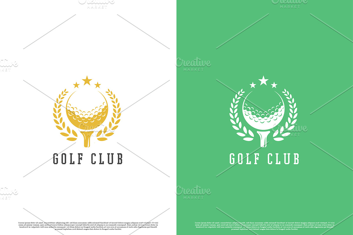 Golf Club Sport Logo Design Icon, a Branding & Logo Template by Morvana Crew