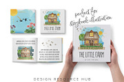 Watercolor Art Pack: Build A House, an Illustration by Design Resource Hub (Thumbnail 4 of 10)