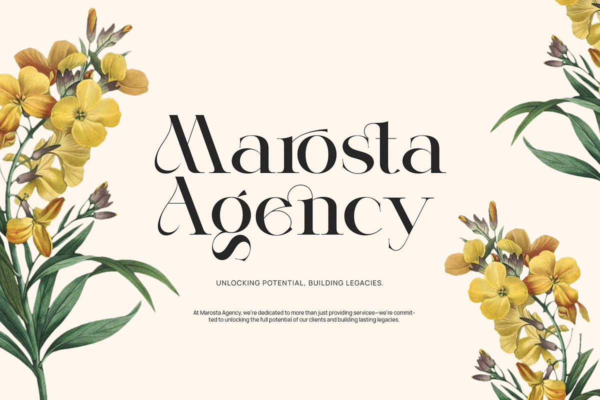 Norger Elegant Serif Font, a Sans Serif Font by Perfectype (Photo 2 of 8)