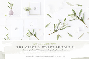 The Olive & White mockup Bundle