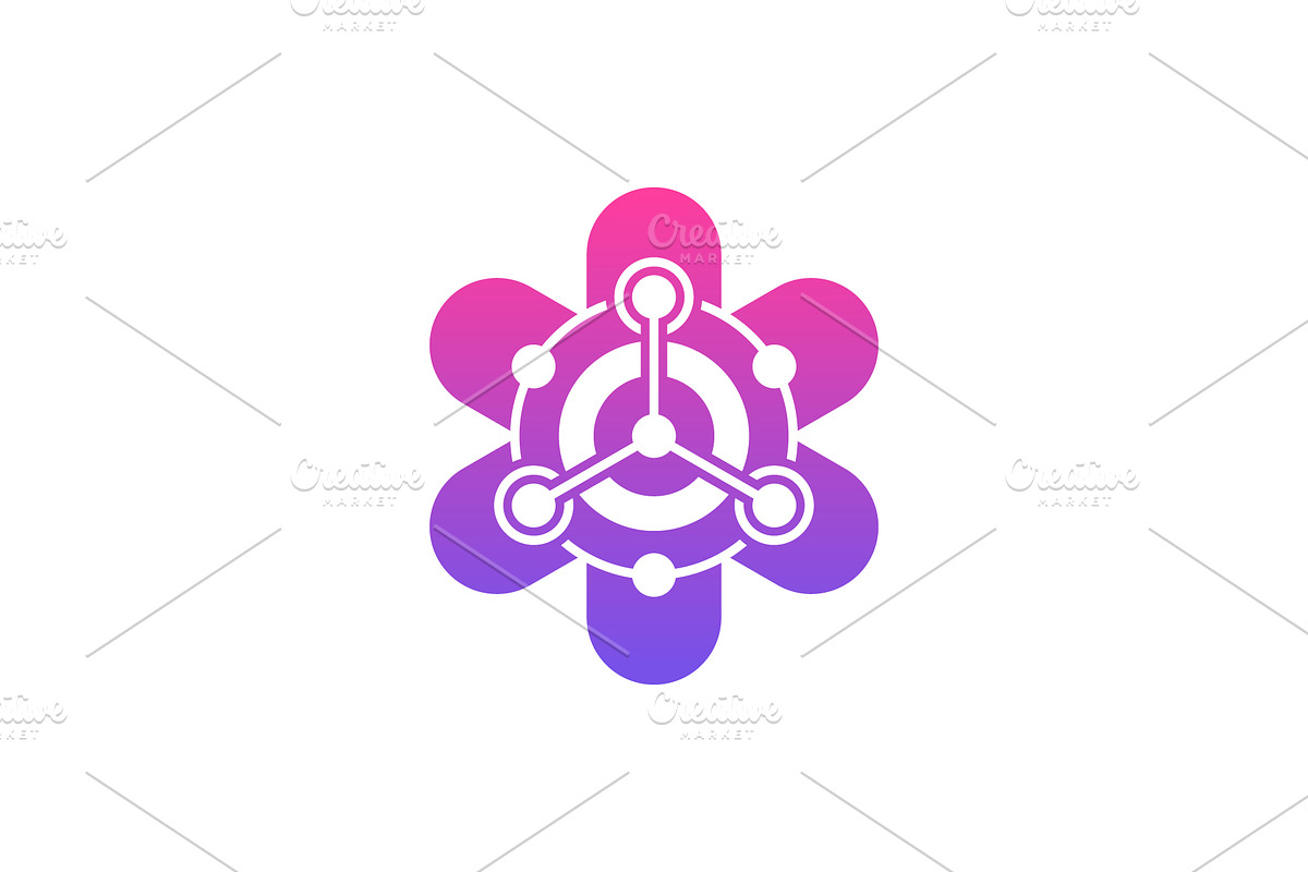 asterisk analytic data logo, a Branding & Logo Template by Rasagama Studio