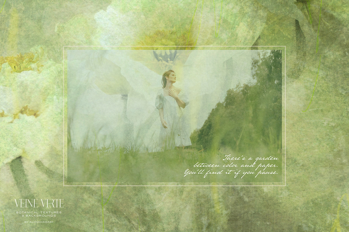 Veine Verte Botanical Backgrounds, a Background Graphic by alonahaidash (Photo 8 of 20)