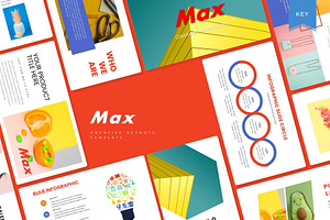 Max Creative Keynote Template, a Presentation Template by Fortyone