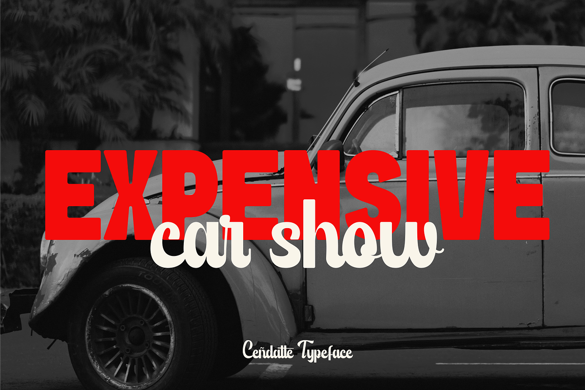 Cendatte - Script Font, a Script Font by Marvadesign (Photo 5 of 9)