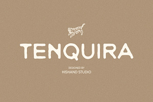 Tenquira Hand-Drawn Sans Serif