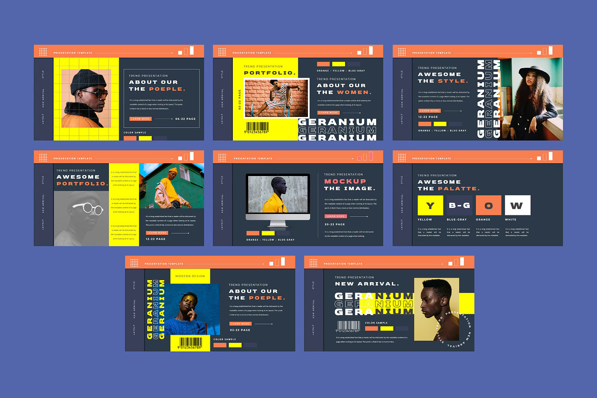 GERANIUM Keynote Template, a Presentation Template by GridlineType (Photo 9 of 9)