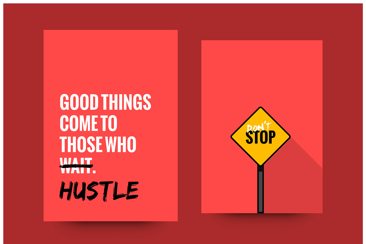Set of 10 Motivational Posters, an Illustration by Orange Graphics (Photo 4 of 5)
