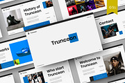 Trunceon - Business Google Slide, a Presentation Template by Dens Creative Studio (Thumbnail 1 of 6)