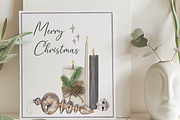 Cozy Christmas Watercolor Collection, a Seasonal Illustration by Nadya Saen Art (Thumbnail 11 of 11)