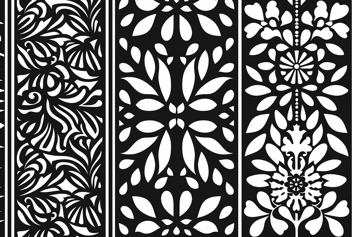 Elegant Geometric & Floral Laser Cut, an Object Illustration by jahid234 (Photo 11 of 11)