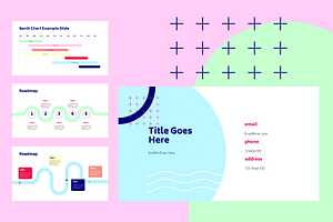 Pastel Pattern PPT Template