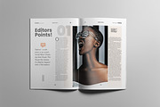 The Best Fashion Magazne Layout, a Magazine Template by Swayang (Thumbnail 4 of 23)