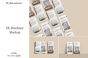 DL Brochure Mockup