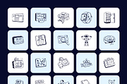 850 Business and Tech Doodle Icons, an Outline Icon by Vectors Market (Thumbnail 14 of 19)