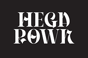 Hegarown Display Serif Font, a Serif Font by Randi Irvan | Rvandtype (Thumbnail 2 of 16)