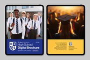 School Digital Brochure Template, a Brochure Template by BrandPacks (Thumbnail 5 of 6)