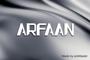 Arfaan font